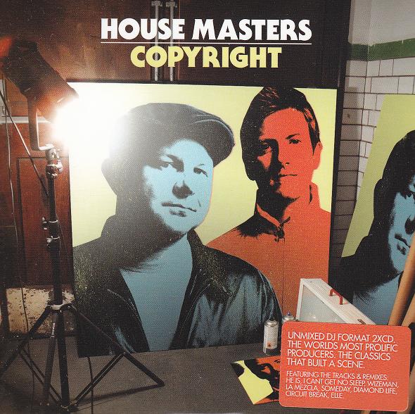 HOUSE MASTERS - COPYRIGHT 2 CD