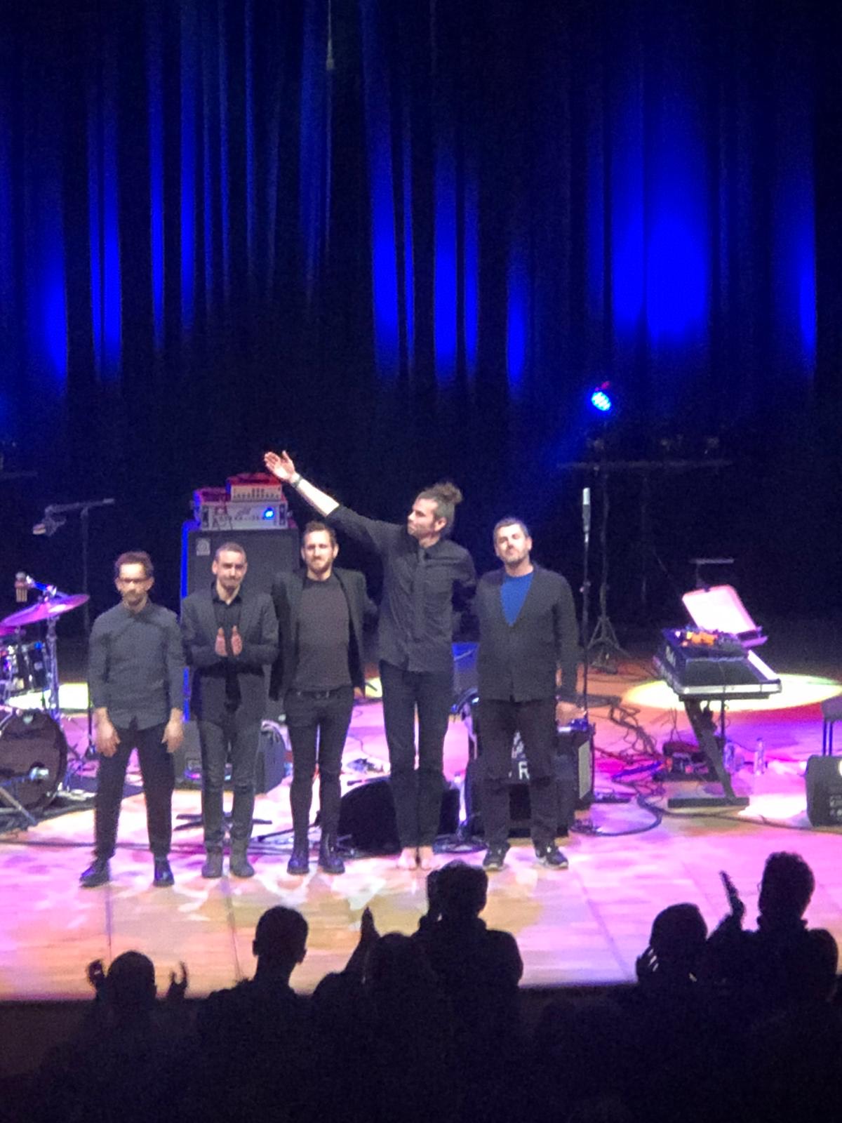 Vincent Peirani played at Cemal Reşit Rey Concert Hall with his quintet