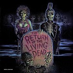 The Return of the Living Dead // Original Soundtrack (Limited Clear with Blood Red Splatter Vinyl Edition)