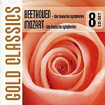 GOLD CLASSICS 8 CD - BEETHOVEN-MOZART - FAVORITE SYMPHONIES